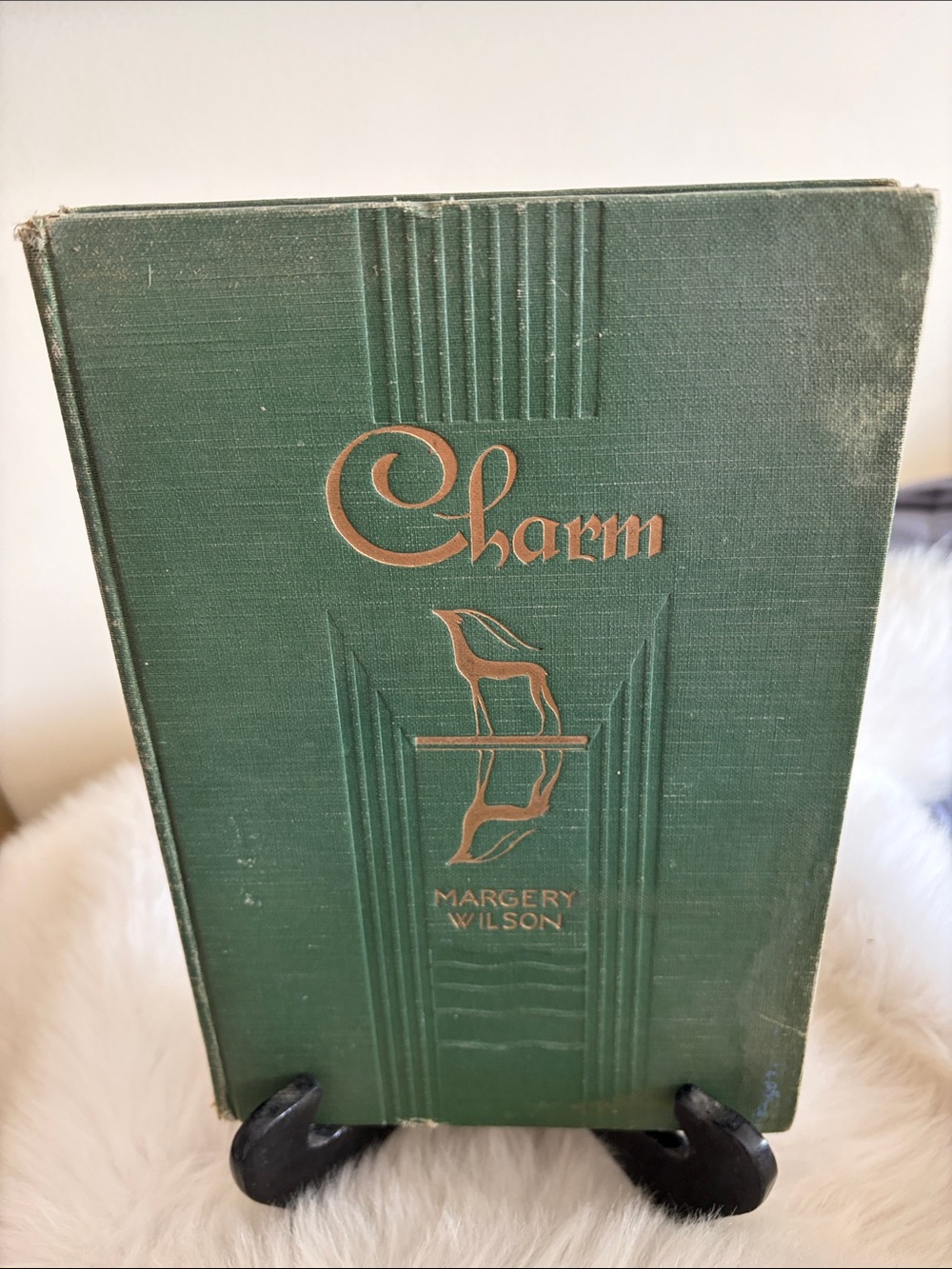 Charm Hardcover Book - Green Cover with Gold Stamping 1928